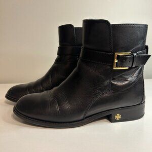 Tory Burch Brooke Leather Ankle Bootie,‎ 8M